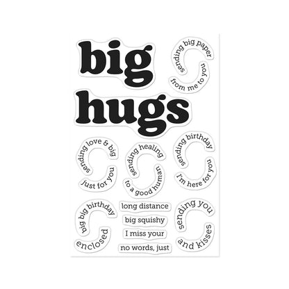 Hero Arts - Beary Sweet Stamp Set Big Hugs