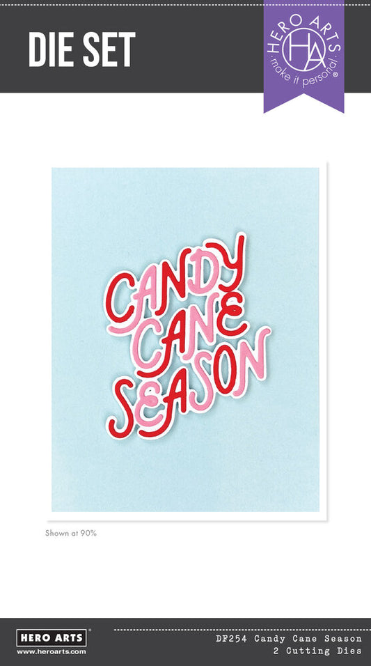 Hero Arts - Candy Cane Season Candy Cane Season Die Set