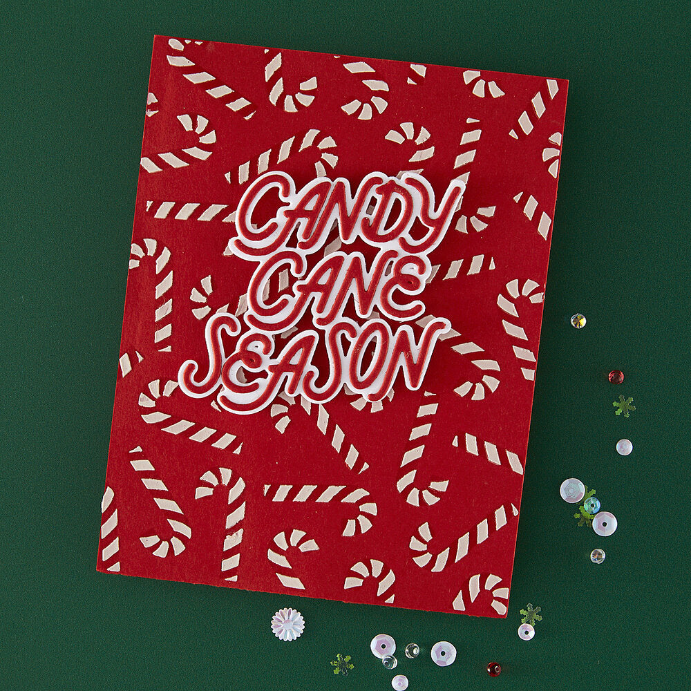 Hero Arts - Candy Cane Season Candy Cane Season Die Set