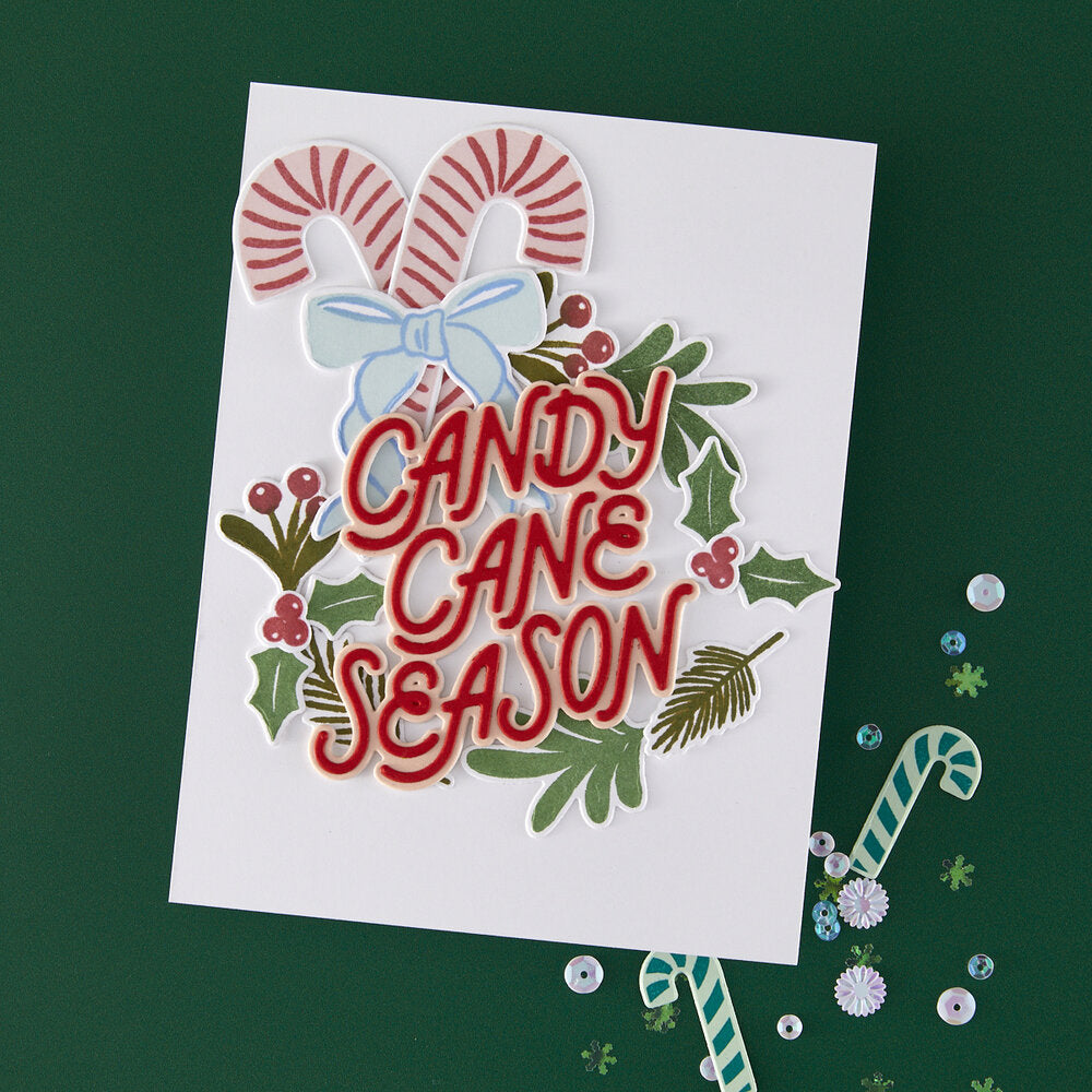 Hero Arts - Candy Cane Season Candy Cane Season Die Set