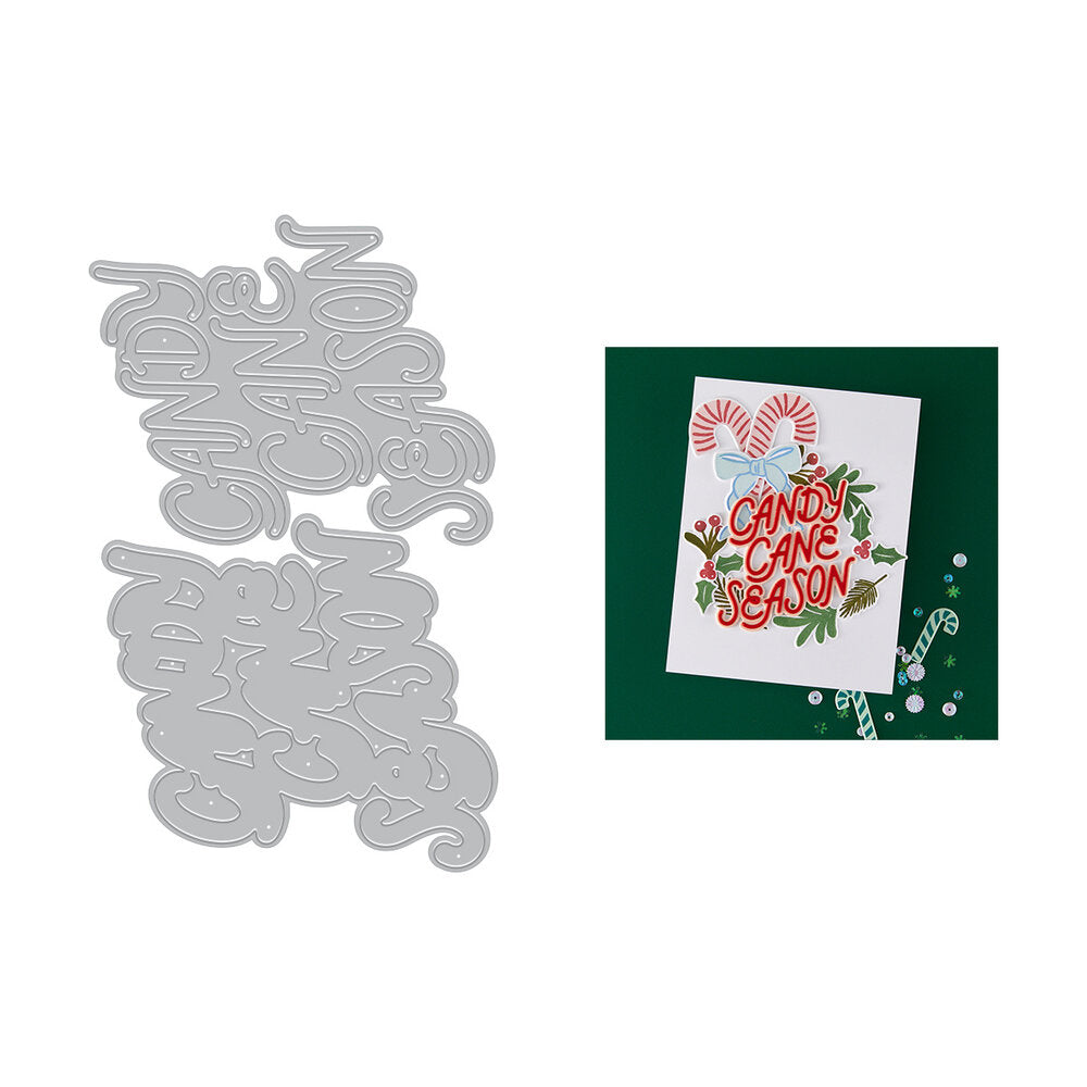Hero Arts - Candy Cane Season Candy Cane Season Die Set