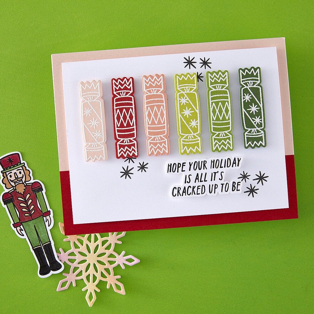 Hero Arts - Crackin' Christmas A Little Nuts Stamp & Cut