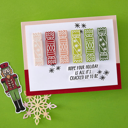 Hero Arts - Crackin' Christmas A Little Nuts Stamp & Cut