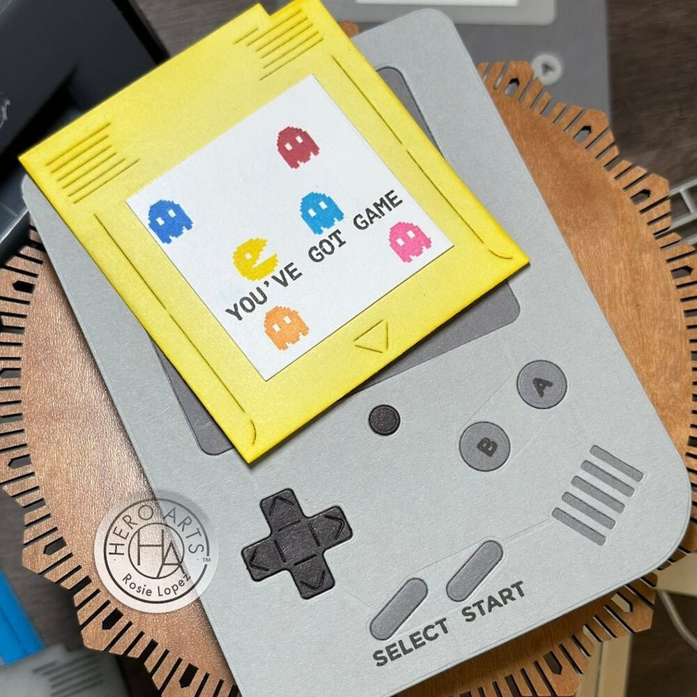 Hero Arts - Retro Game Clear Stamps