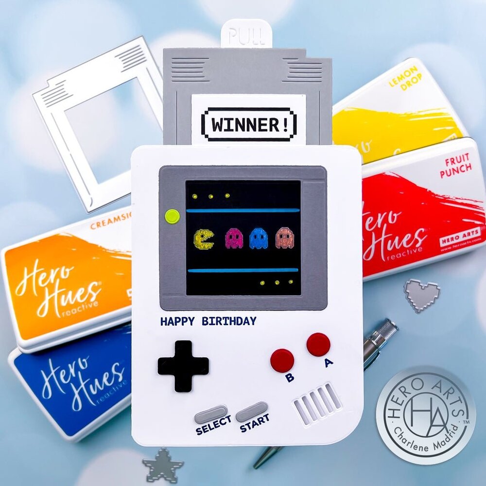 Hero Arts - Retro Game Clear Stamps