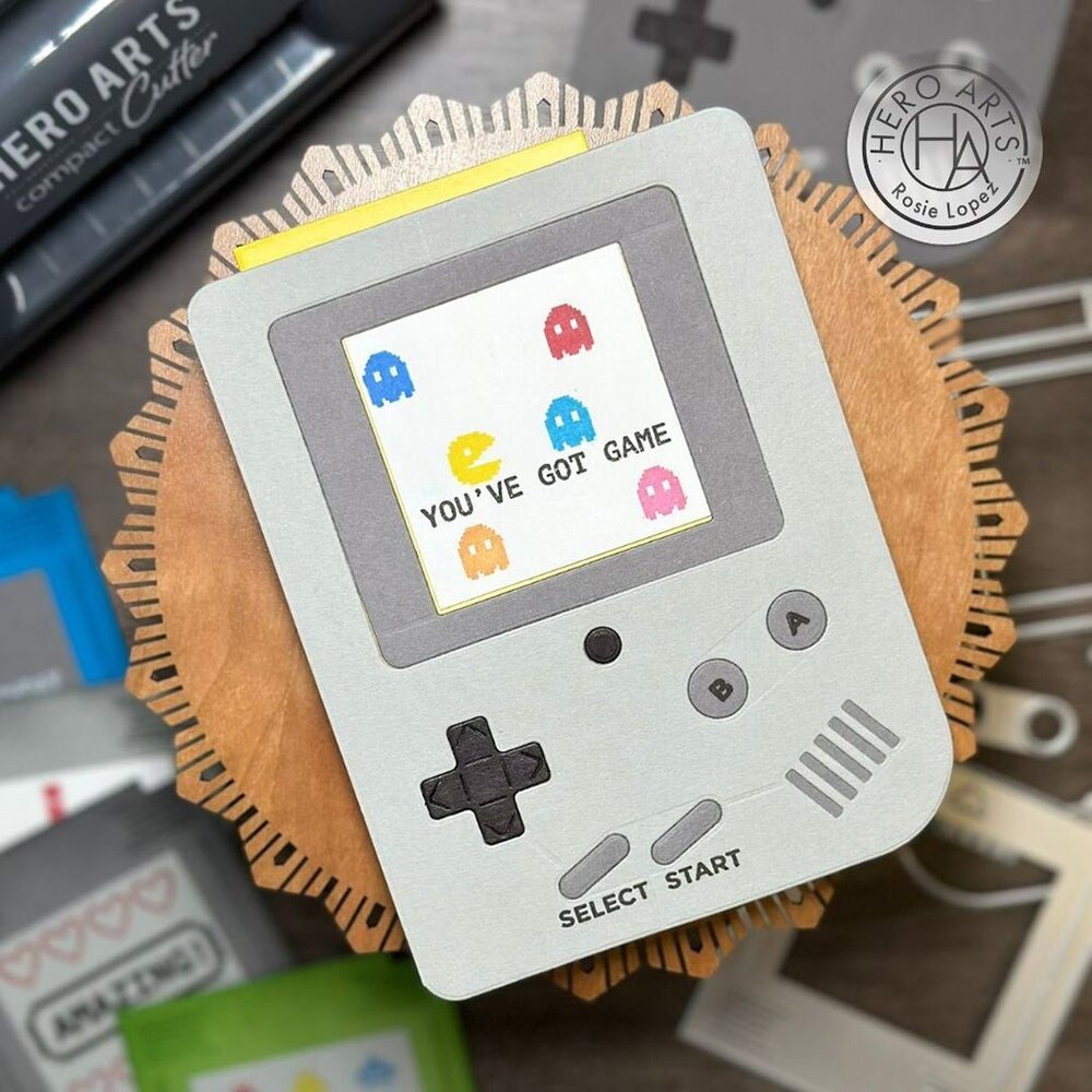 Hero Arts - Retro Game Clear Stamps