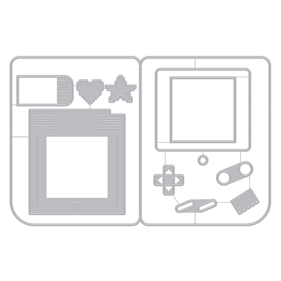 Hero Arts - Retro Game Fancy Dies