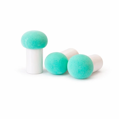 Hobbygros Storage - Extra Small Mushroom Foam Brushes (3pcs)