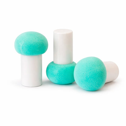 Hobbygros Storage - Small Mushroom Foam Brushes (3pcs)