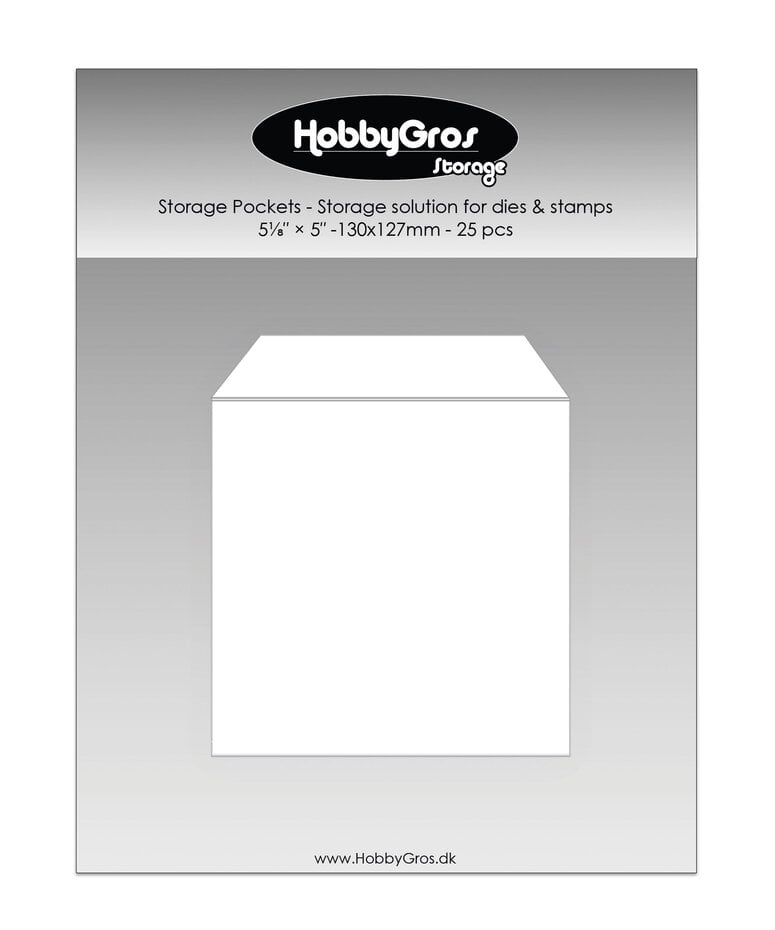 Hobbygros Storage - Storage Pockets Small (25pcs)