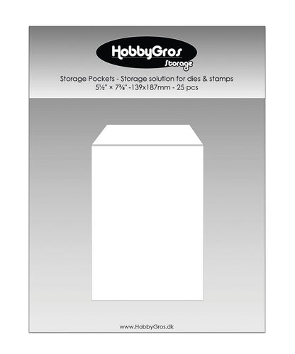 Hobbygros Storage - Storage Pockets Medium (25pcs)