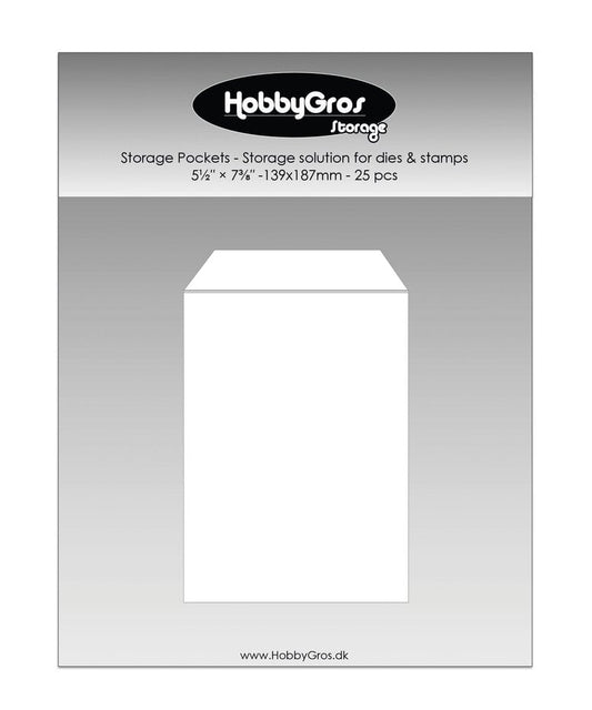 Hobbygros Storage - Storage Pockets Medium (25pcs)
