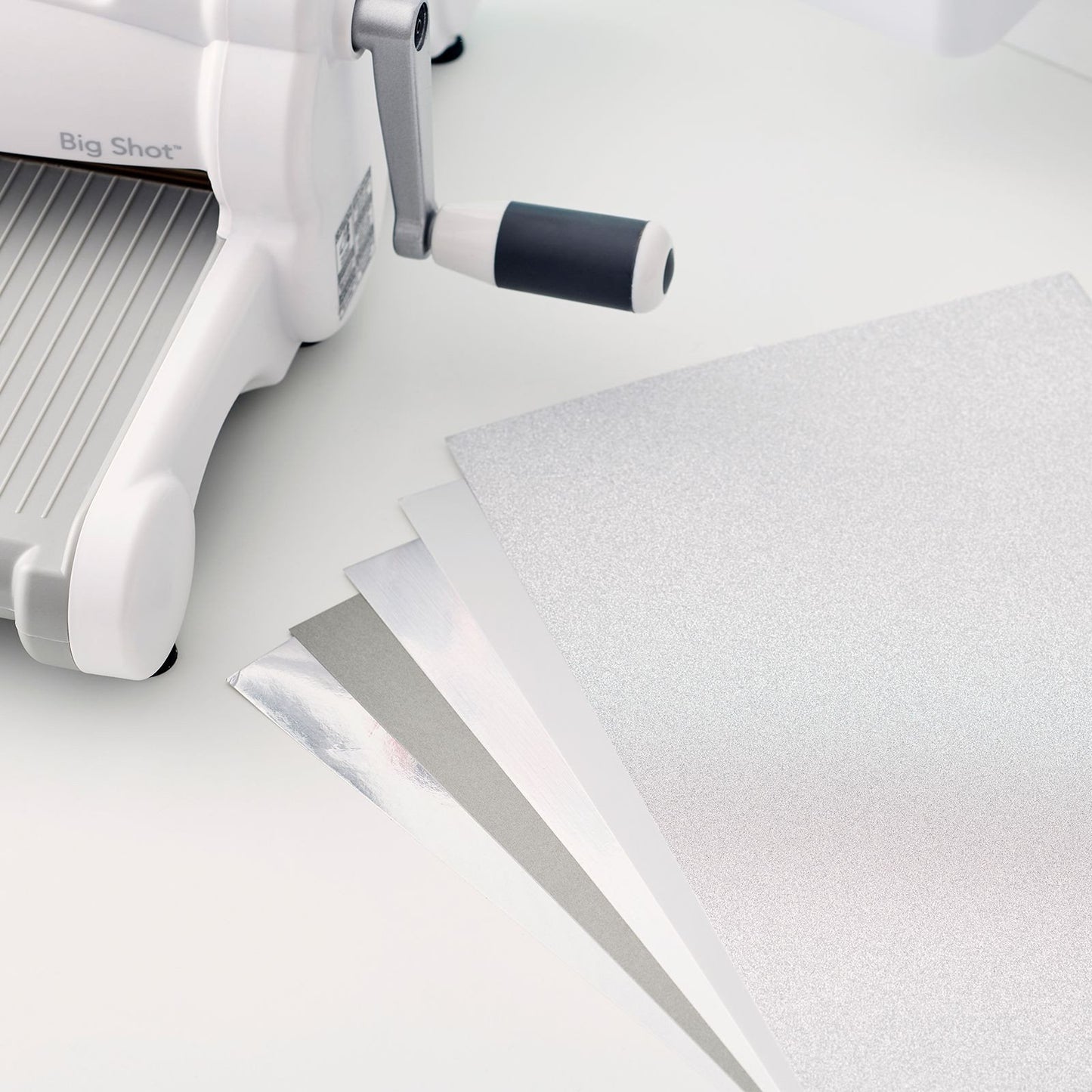 Sizzix - Opulent Silver A4 Cardstock (60PK)