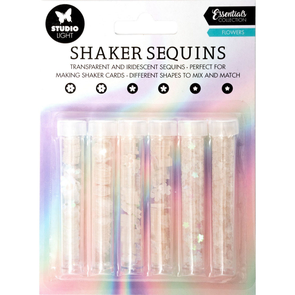 Studio Light - Essentials Shaker Elements Flowers (6pcs)