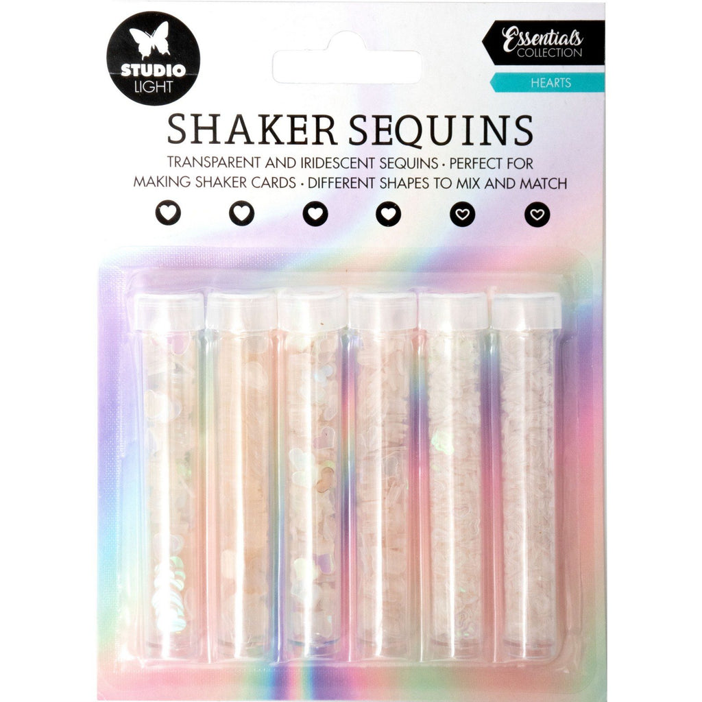 Studio Light - Essentials Shaker Elements Hearts (6pcs)