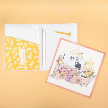 We R makers - Sticky Folio Yellow (5pcs)