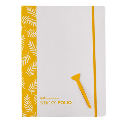 We R makers - Sticky Folio Yellow (5pcs)