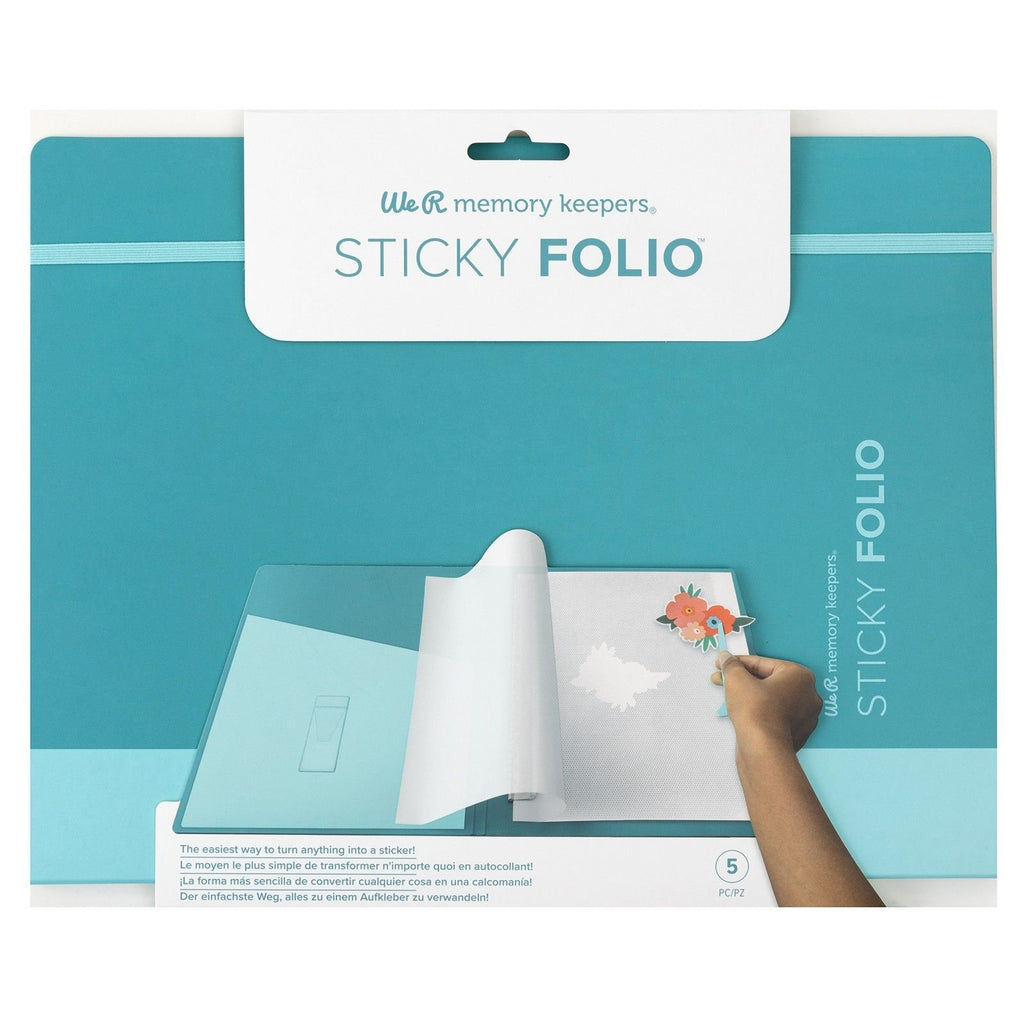 We R makers - Sticky Folio Mint (5pcs)