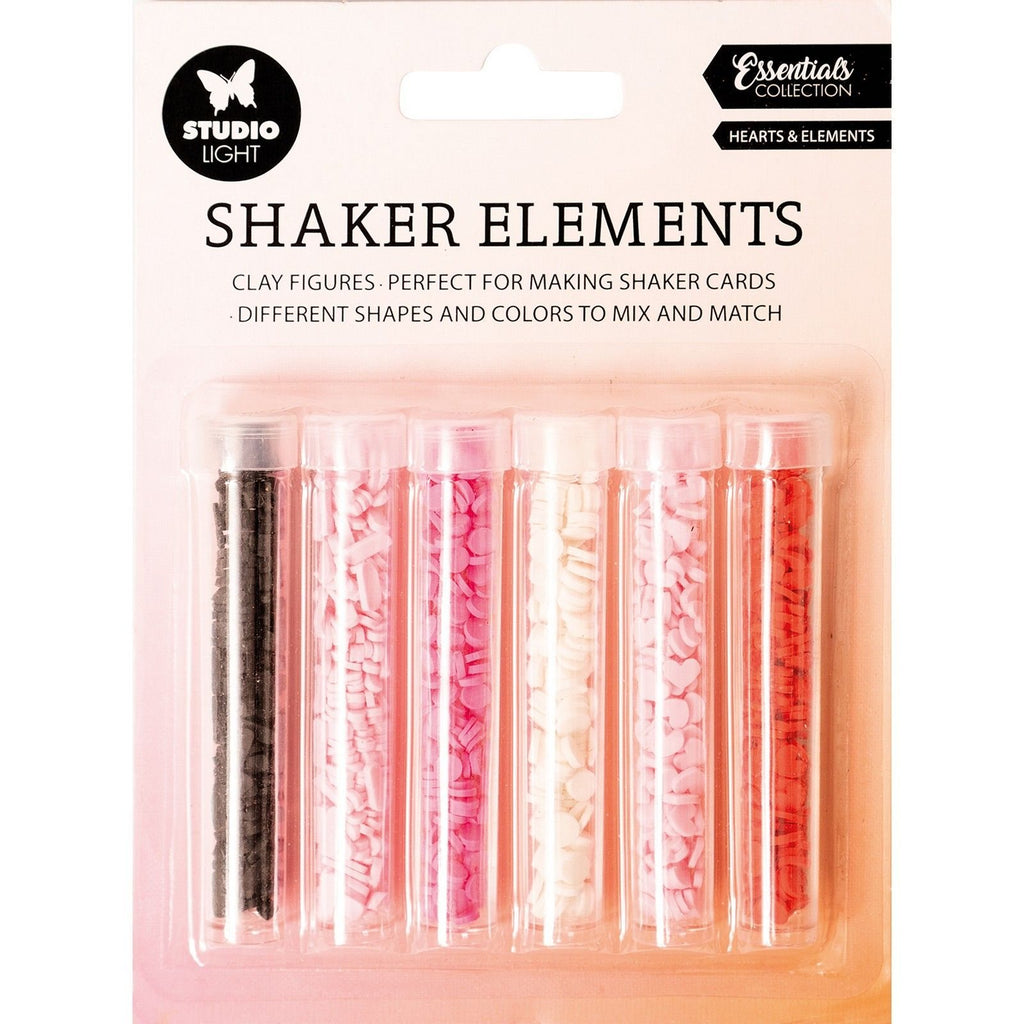 Studio Light - Essentials Shaker Elements Hearts & Elements (6pcs)