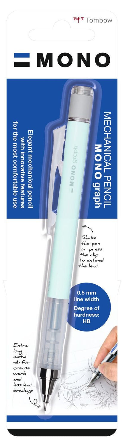 Tombow - MONO Graph Mechanical Pencil - Mint Green