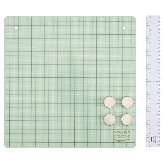 Vaessen Creative - Magnetic Work Surface Mint 12x12"