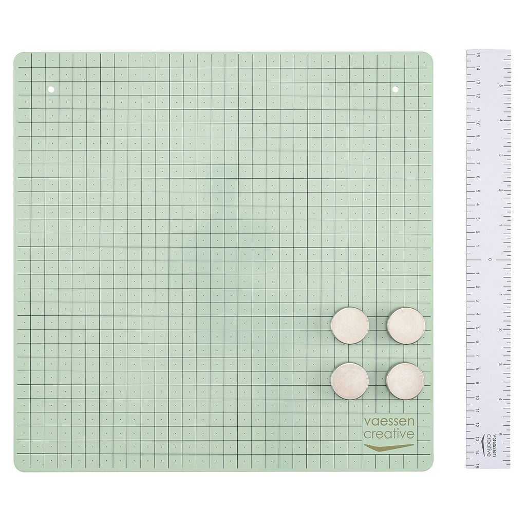 Vaessen - Magnetic Work Surface Mint 12x12"