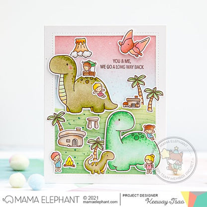 Mama Elephant - Rolling Waves Cover - Creative Cuts