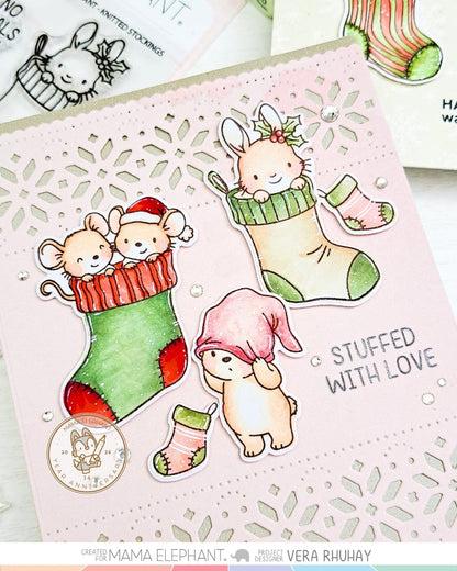 Mama Elephant - Nordic Knit - Creative Cuts