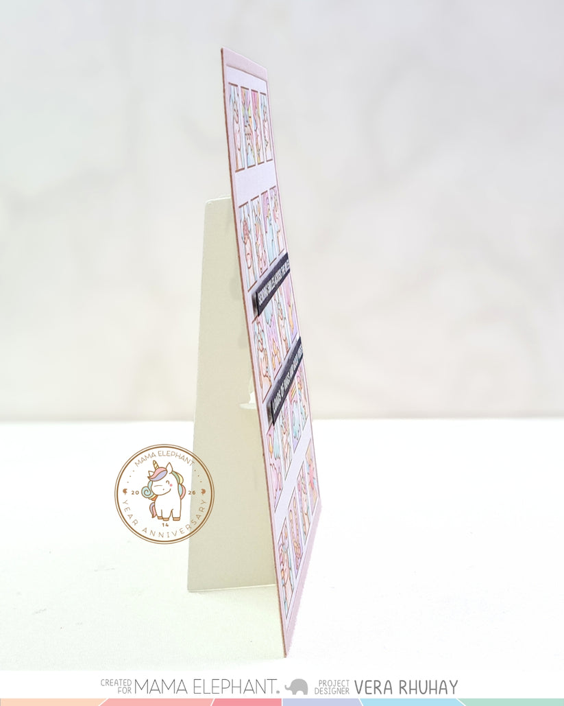 Mama Elephant - Darling Card Backer - Creative Cuts