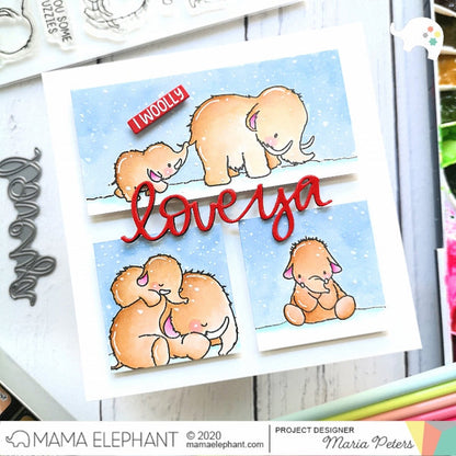 Mama Elephant - Love Ya Script - Creative Cuts