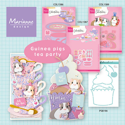 Marianne Design - Collectables Tea Set by Marleen