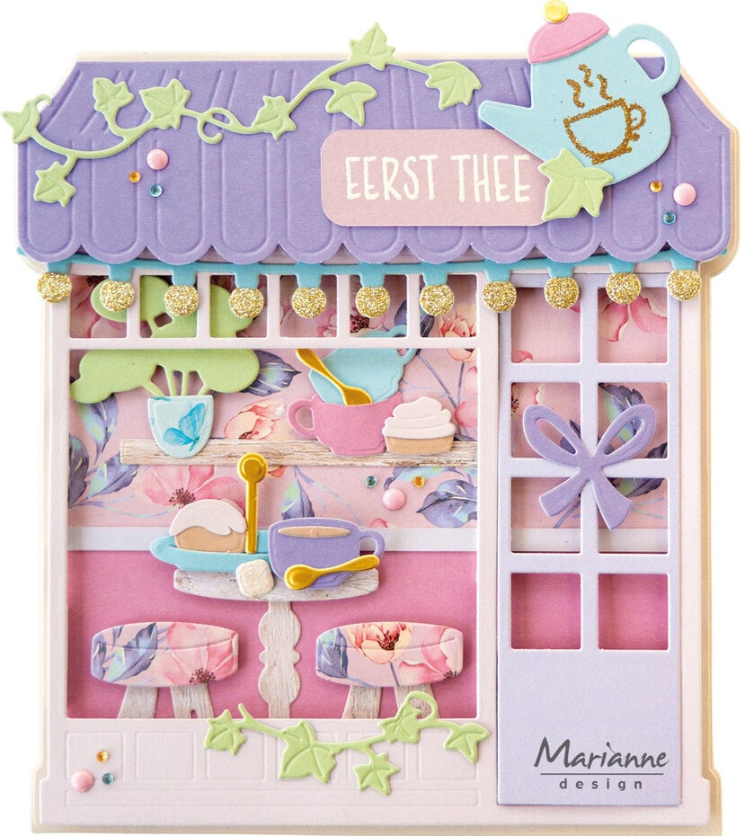 Marianne Design - Collectables Tea Set by Marleen
