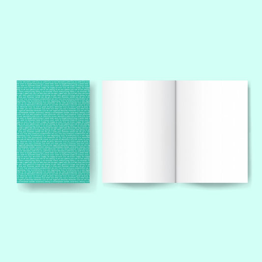 Masterpiece Design - Little Project Notebook Blanco Pages Green (A5)