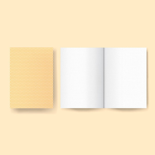 Masterpiece Design - Little Project Notebook Dotted Pages Yellow (A5)