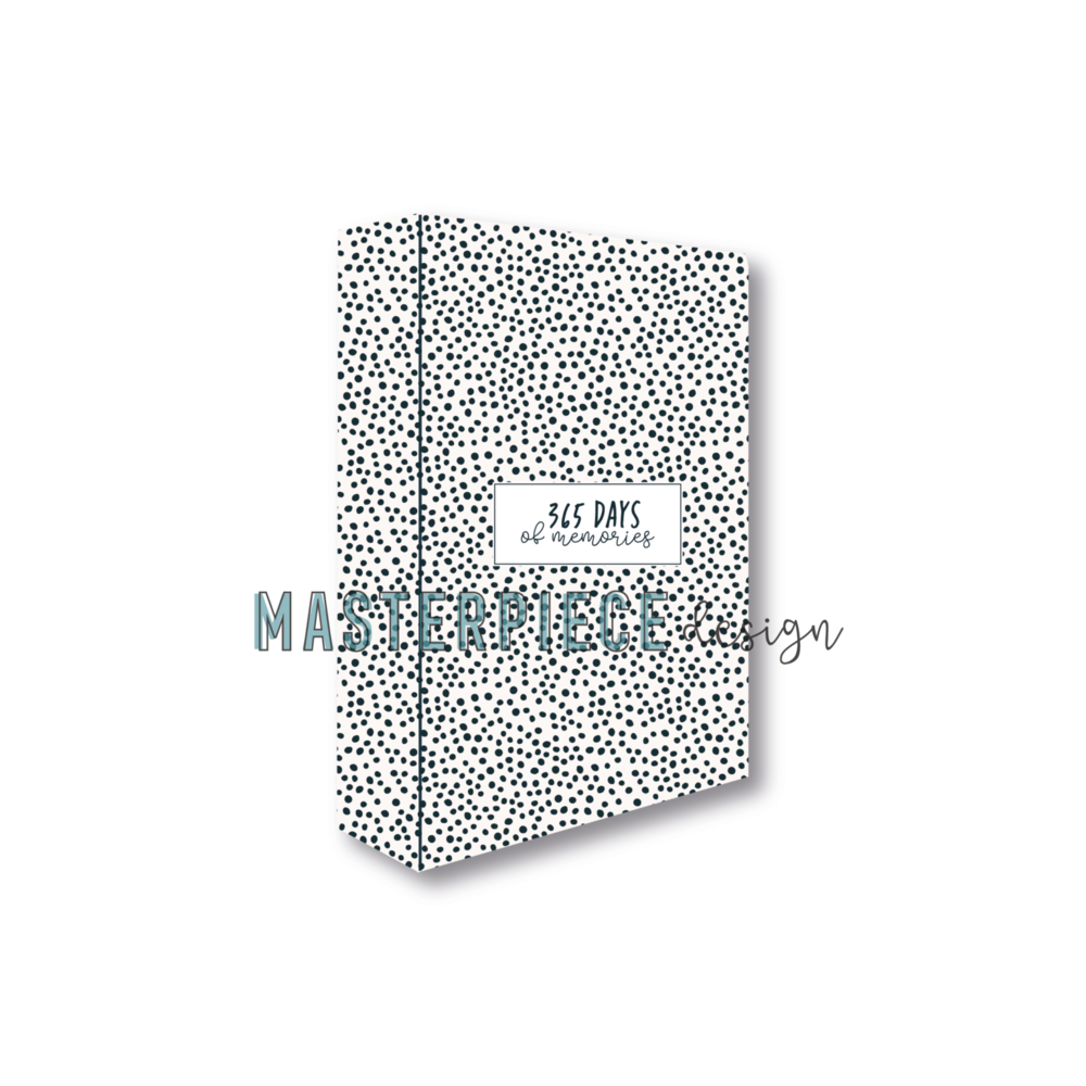 Masterpiece Design - Memory Planner Album 6x8 Inch 365 Days