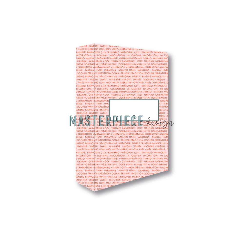 Masterpiece Design - Memory Planner Album 6x8 Inch Cozy Moments Pink