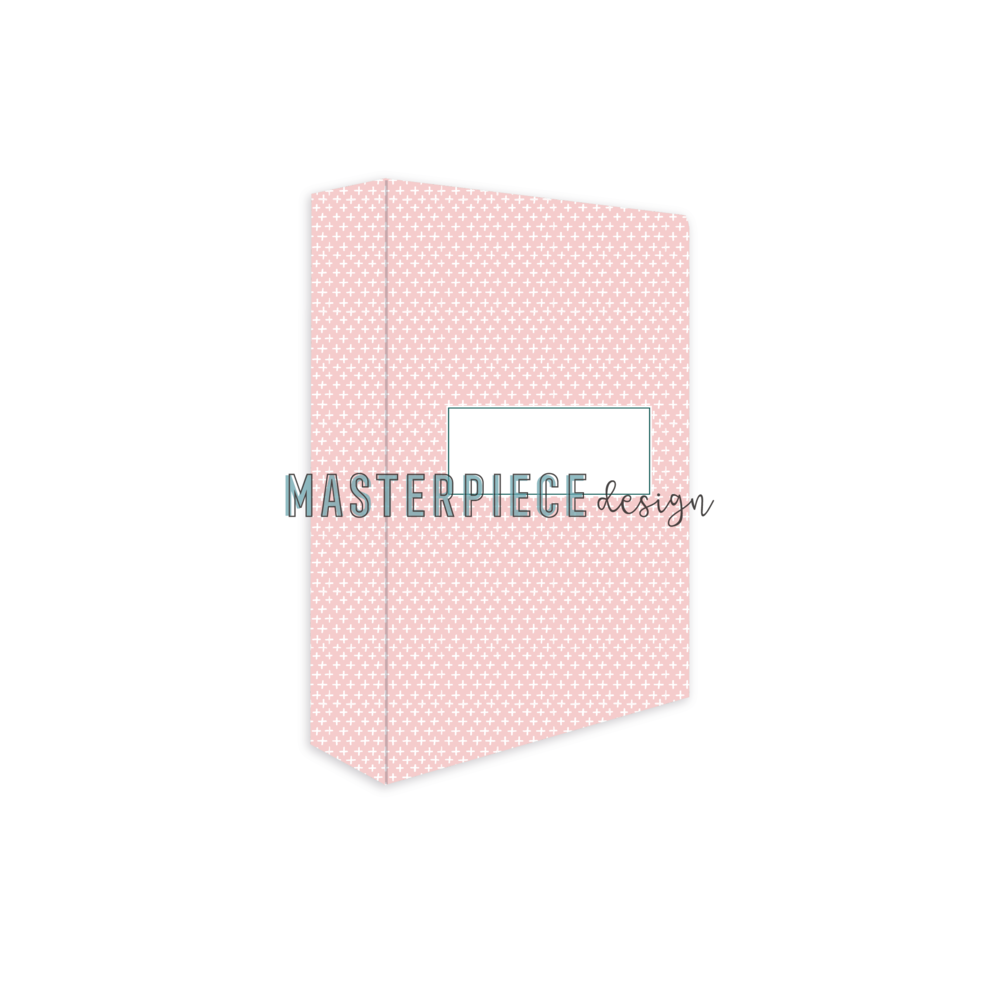 Masterpiece Design - Memory Planner Album 6x8 Inch Pastel Plus Pink