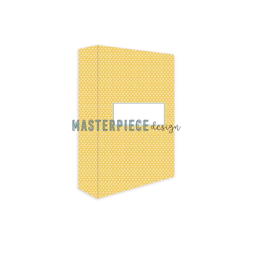 Masterpiece Design - Memory Planner Album 6x8 Inch Pastel Plus Yellow