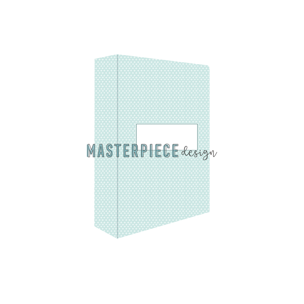 Masterpiece Design - Memory Planner Album 6x8 Inch Pastel Plus Turquoise