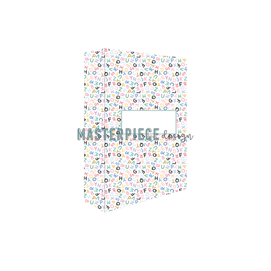Masterpiece Design - Memory Planner Album 6x8 Inch Timeless Letters