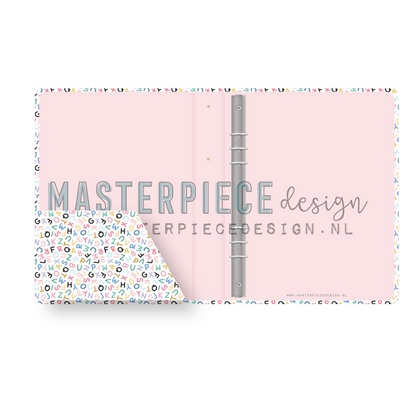 Masterpiece Design - Memory Planner Album 6x8 Inch Timeless Letters