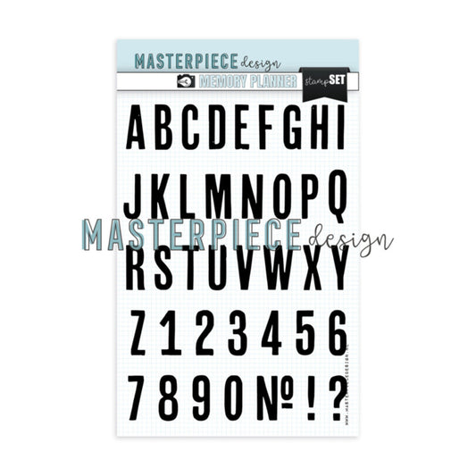 Masterpiece Design - Memory Planner 6x8 Capital Charm