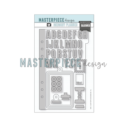 Masterpiece Design - Memory Planner Die-Set 4x8 Inch Basic #2