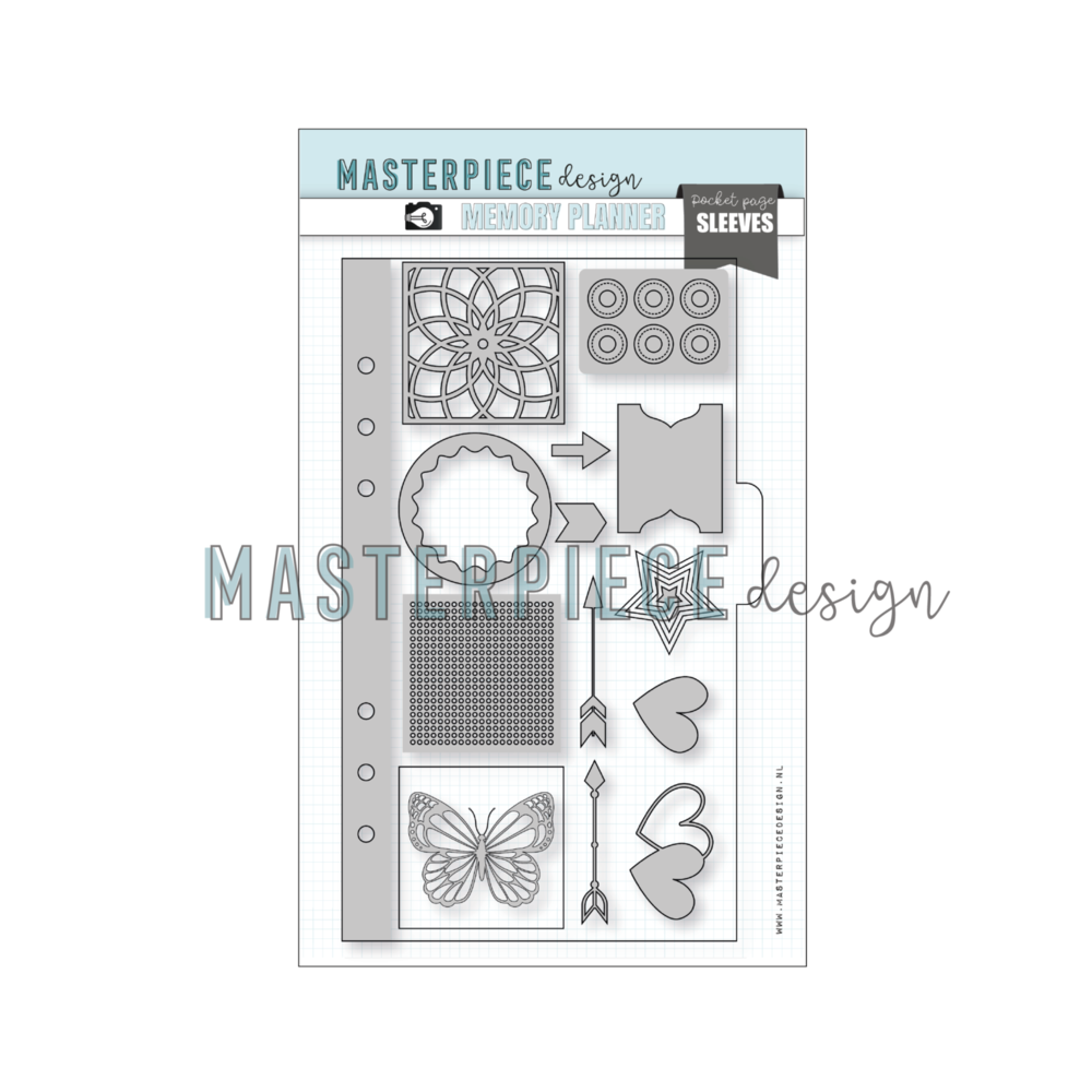 Masterpiece Design - Memory Planner Die-Set 4x8 Inch Basic #4