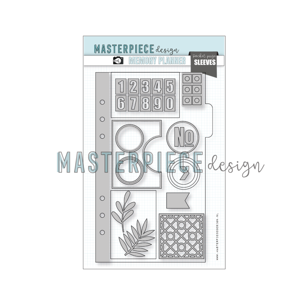 Masterpiece Design - Memory Planner Die-Set 4x8 Inch Basic #3