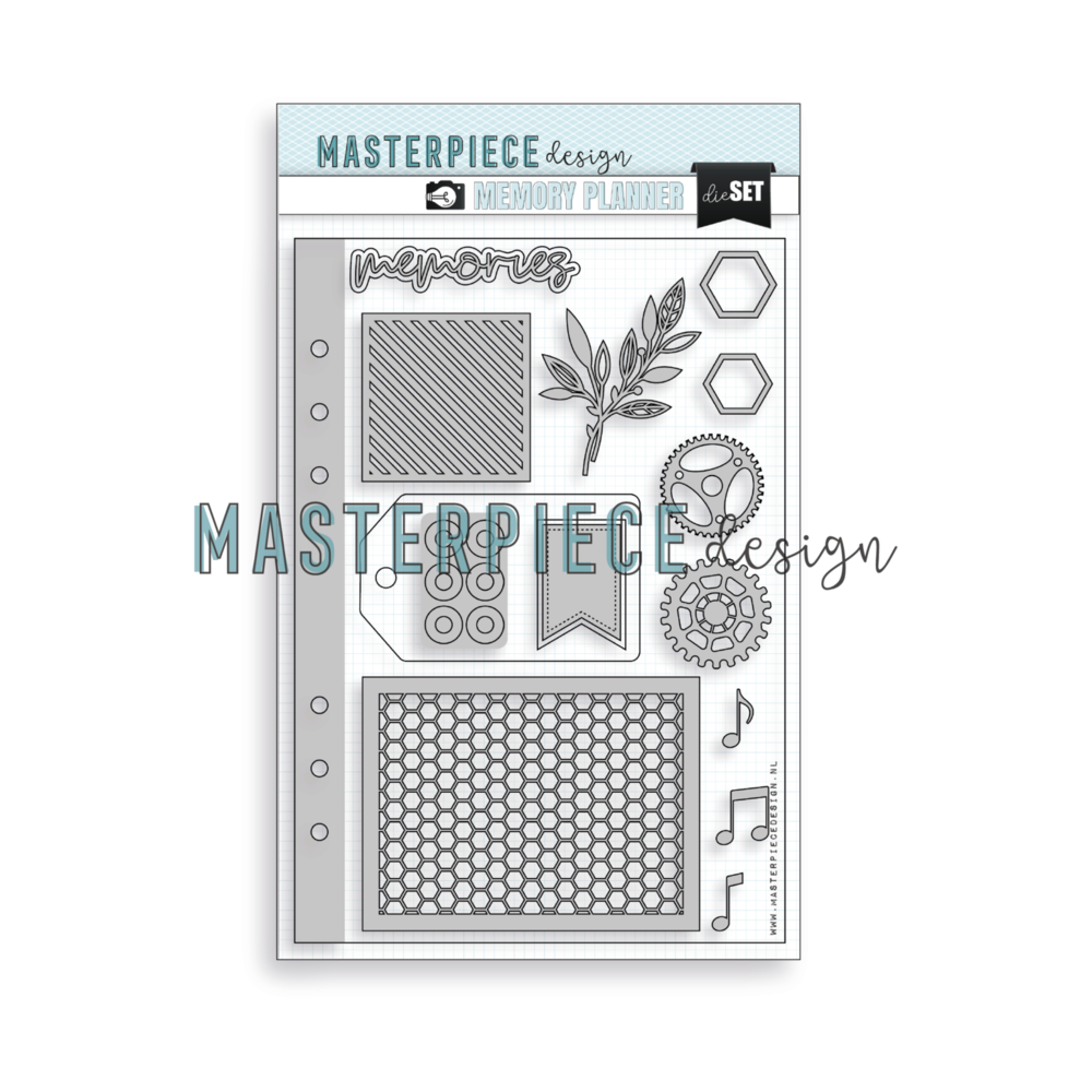 Masterpiece Design - Memory Planner Die-Set 6x8 Inch Basic #1