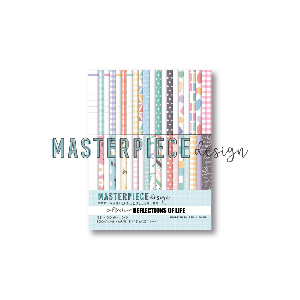 Masterpiece Design - Reflections of Life Pocket Page Cards 3x4" (20pcs)