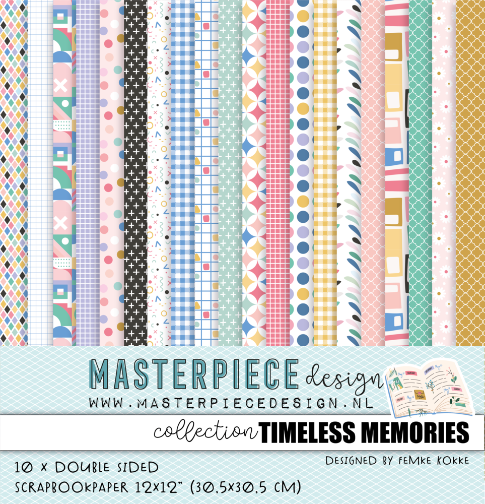 Masterpiece Design - Timeless Memories Paper Collection 12x12"