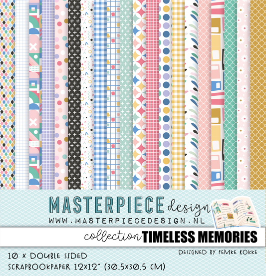 Masterpiece Design - Timeless Memories Paper Collection 12x12"