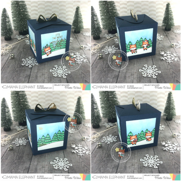 Mama Elephant - Petite Treat Box - Creative Cuts
